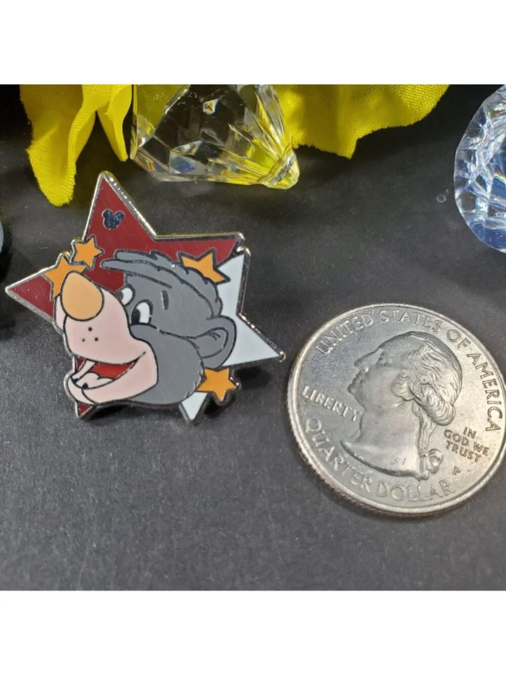 Disney Baloo Bear Trading Pin Jungle Book Hidden Mickey Lapel Pin Brooch Jewelry